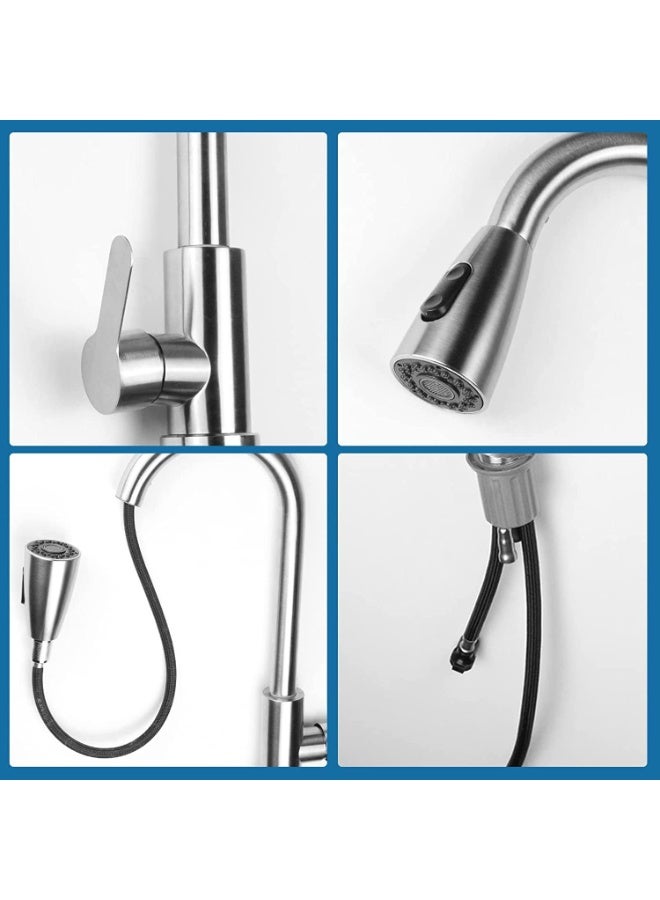 100% Professional choice Kitchen mixer with pull hose - Image 4